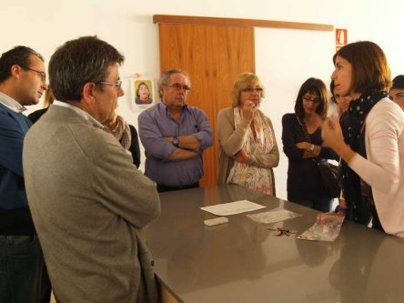 Visita de la Coordinadora de Centres de Profunds de Catalunya a Aproscom